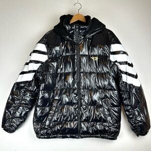 Pony City Wings Quilted Puffer Jacket